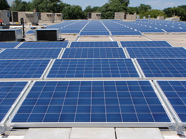 Commercial Solar Installation 1